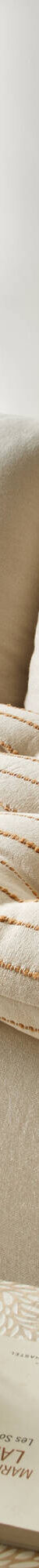Long coussin déco tissage artisanal (naturel / miel) Long coussin déco tissage artisanal (naturel / miel)